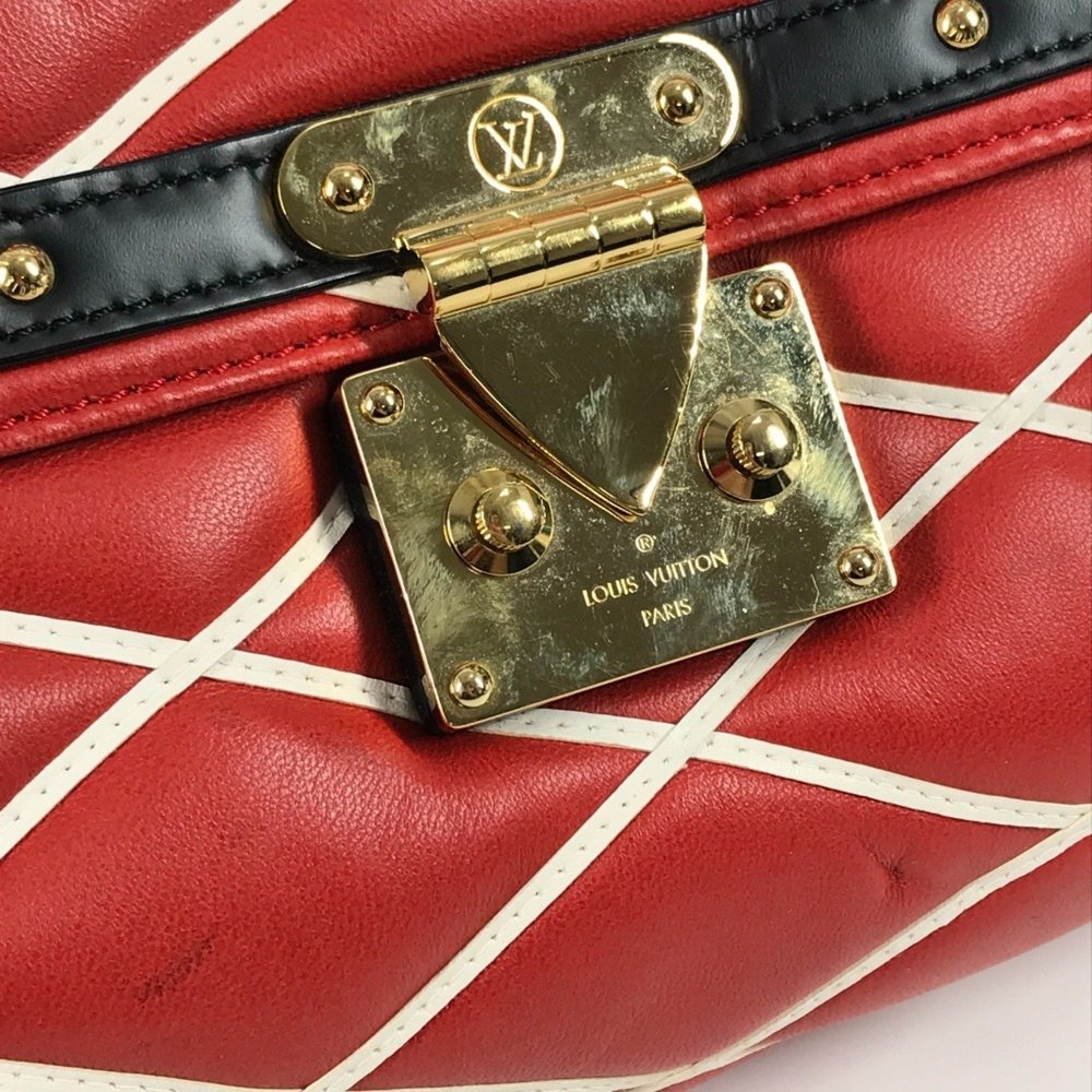 LOUIS VUITTON Louis Vuitton Maltage Line Pochette Flap Bag Shoulder Leather W... - Picture 15 of 16